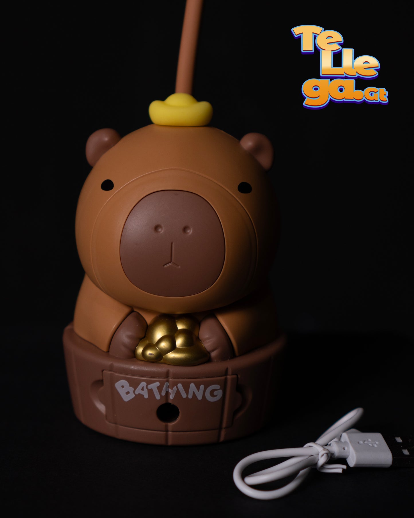 Ventilador de Capivara con Sacapuntas – 3 Velocidades