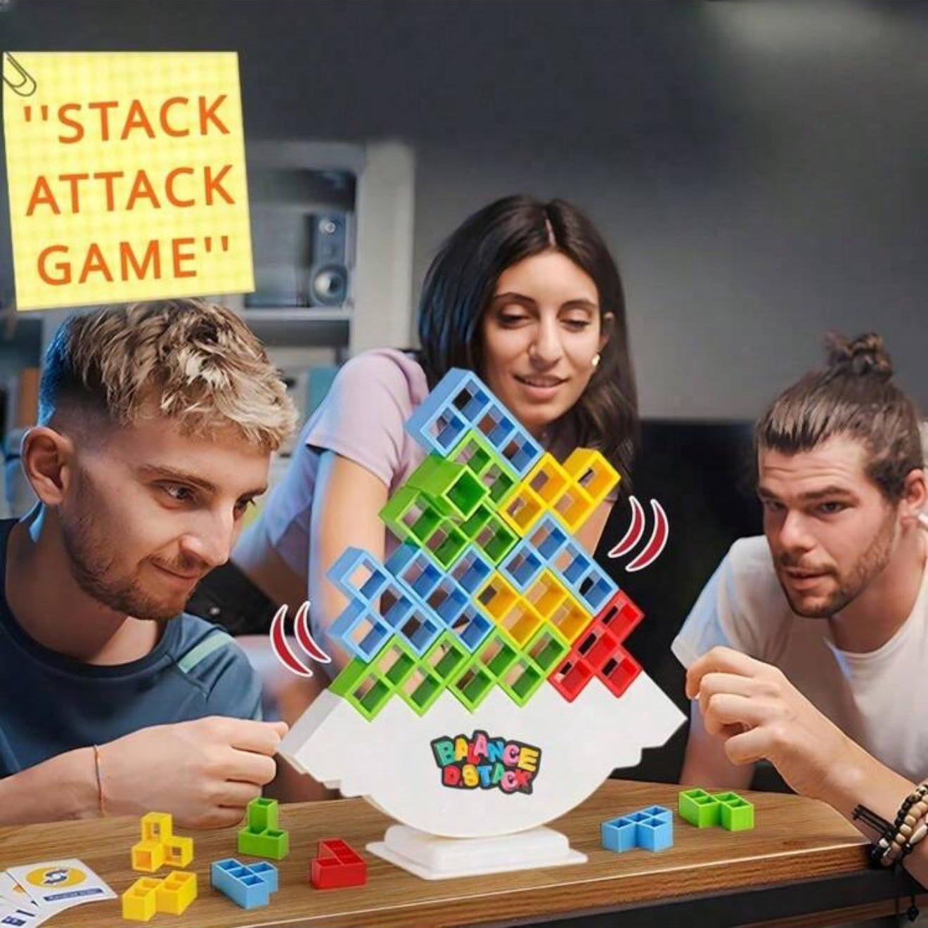 🧩 Juego de Mini Bloques de Construcción – Desafía tu Equilibrio y Creatividad 🧩